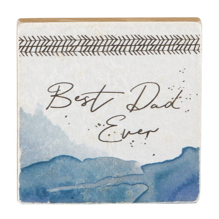 It Is Well - Tabletop Plaque - Best Dad Ever