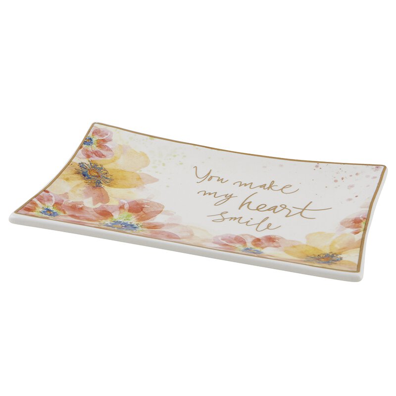 Trinket Tray - Summer Fields - Heart Smile