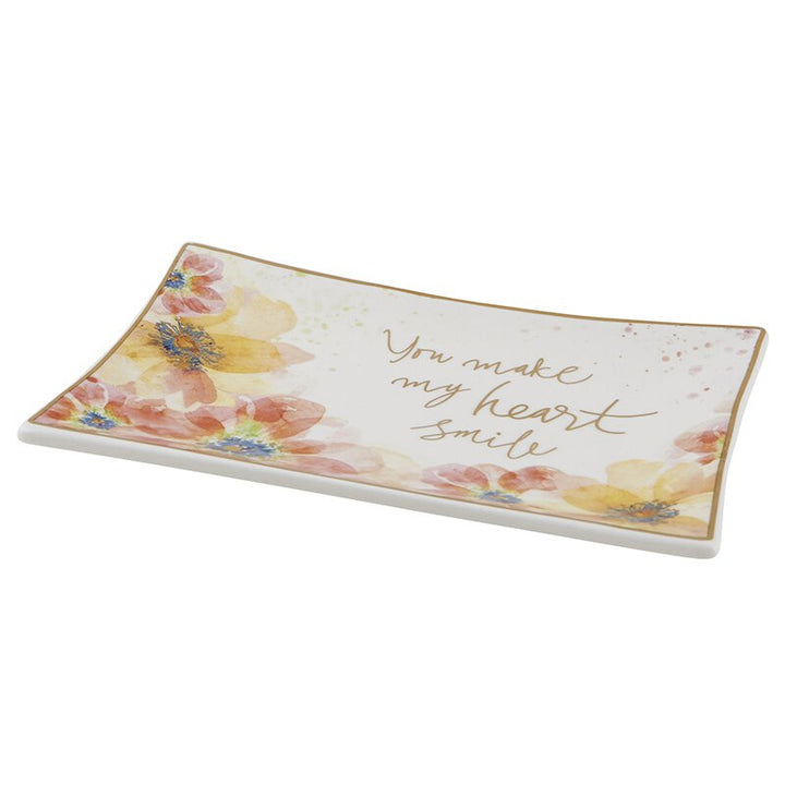 Trinket Tray - Summer Fields - Heart Smile