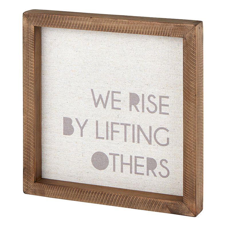 Wall Décor - Framed Plaque - We Rise