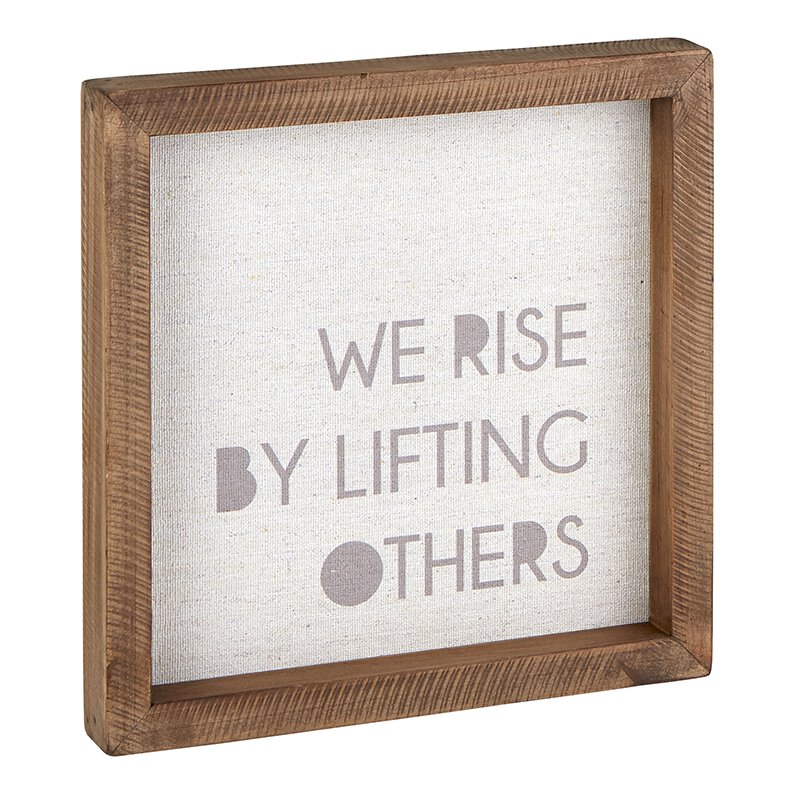 Wall Décor - Framed Plaque - We Rise