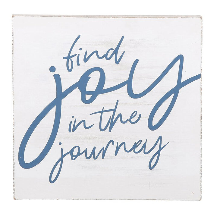 Wall Décor - Wooden Plaque - Find Joy in the Journey
