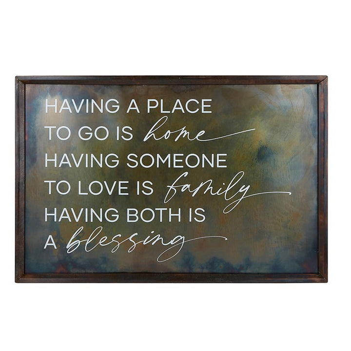 Wall Décor - Large Metal Wall Art - Home