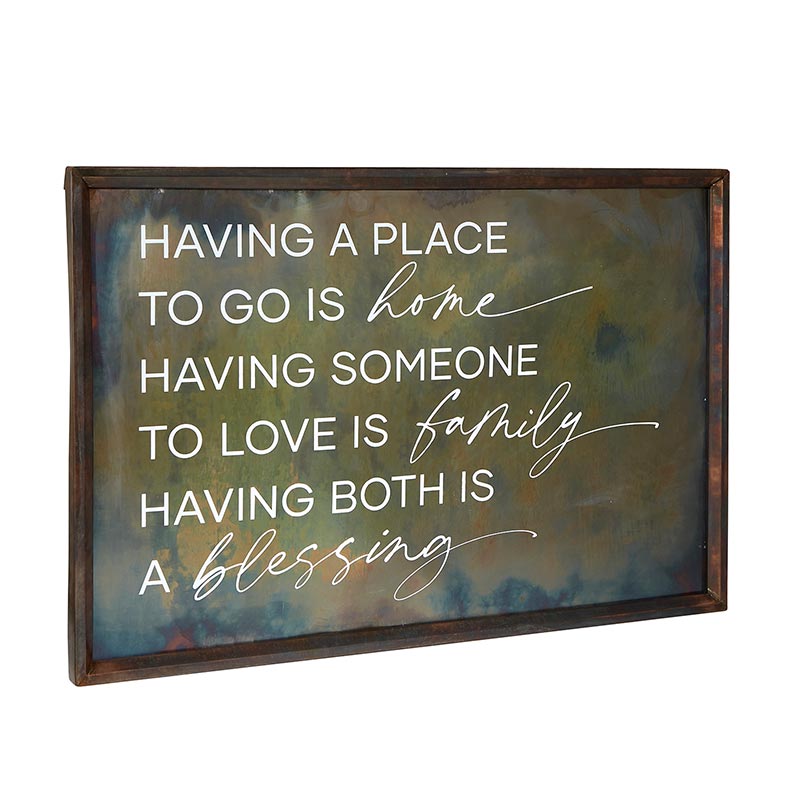 Wall Décor - Large Metal Wall Art - Home