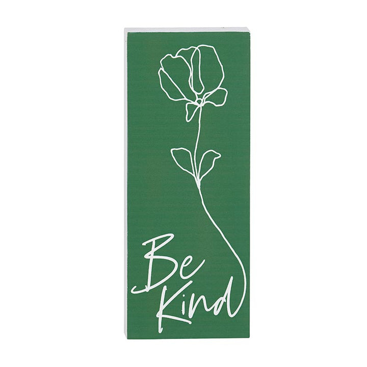 Tabletop Décor Vertical Block - Be Kind