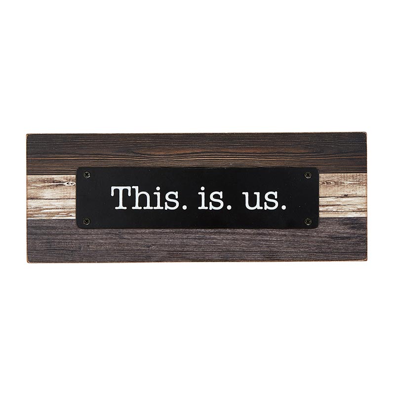 Rustic Farmhouse - Tabletop Plaque - This Is Us