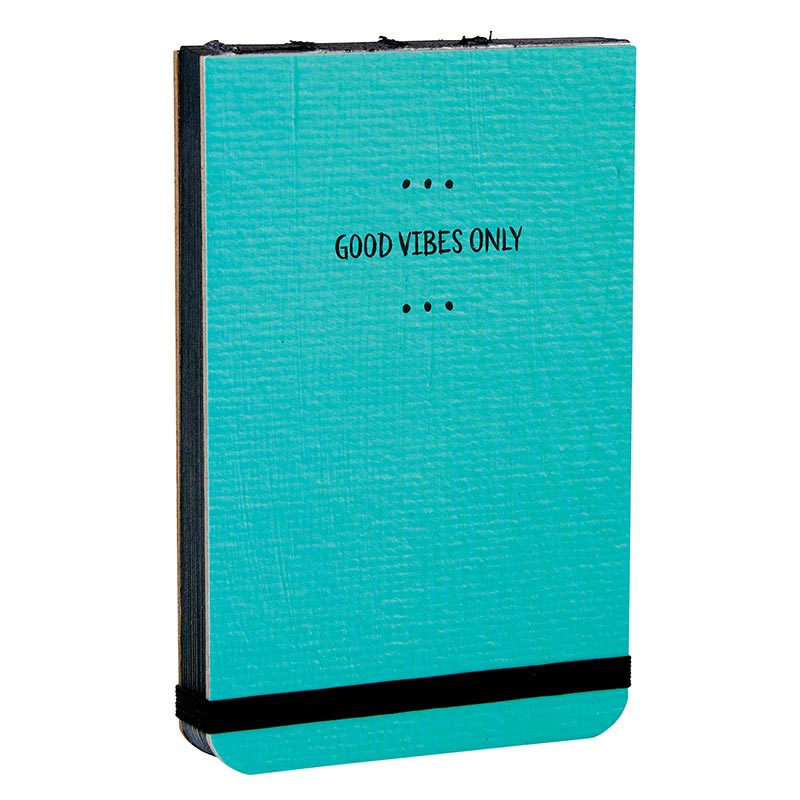 Notepad Good Coptic Notepad - Good Vibes Only - Notepads | Artisanal – Artisanal New ...