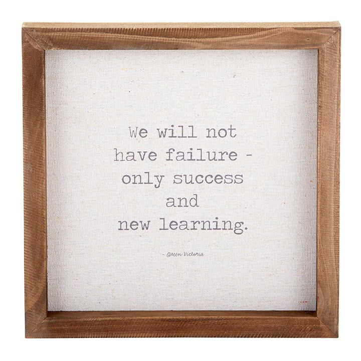 Wall Décor - Framed Plaque - Success