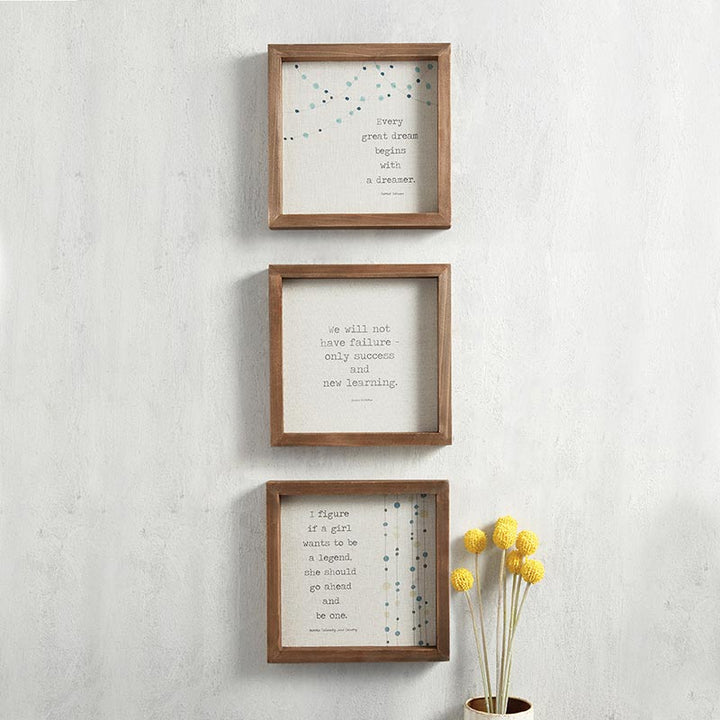 Wall Décor - Framed Plaque - Success