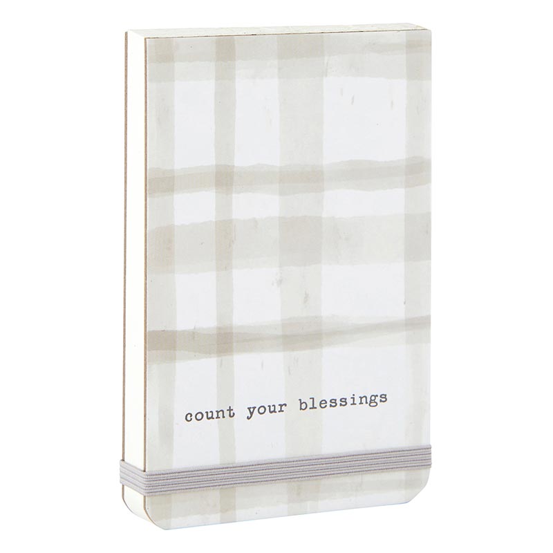 Coptic Notepad - Count Blessings