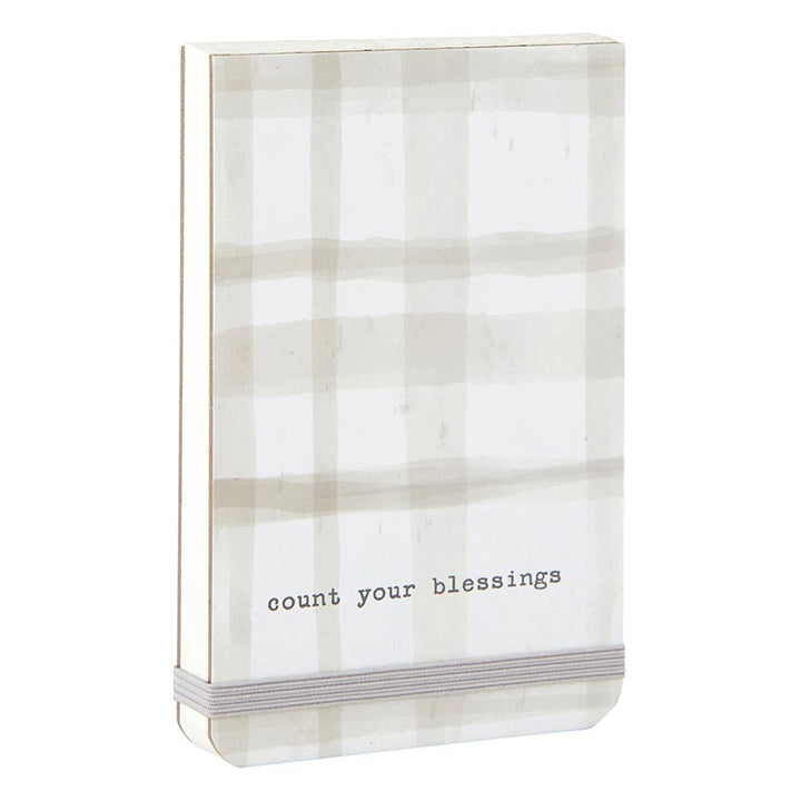 Coptic Notepad - Count Blessings