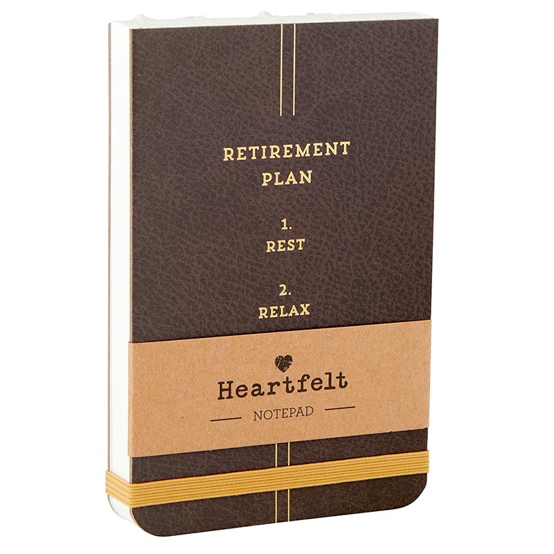 Coptic Notepad - Retirement Plan