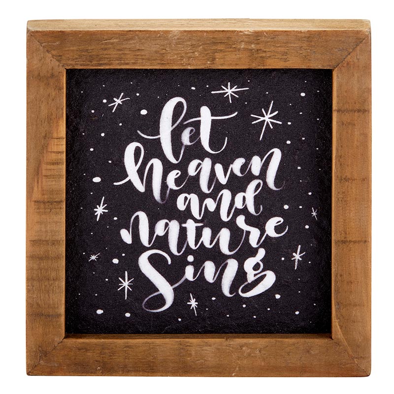 Framed Tabletop - Heaven Sing