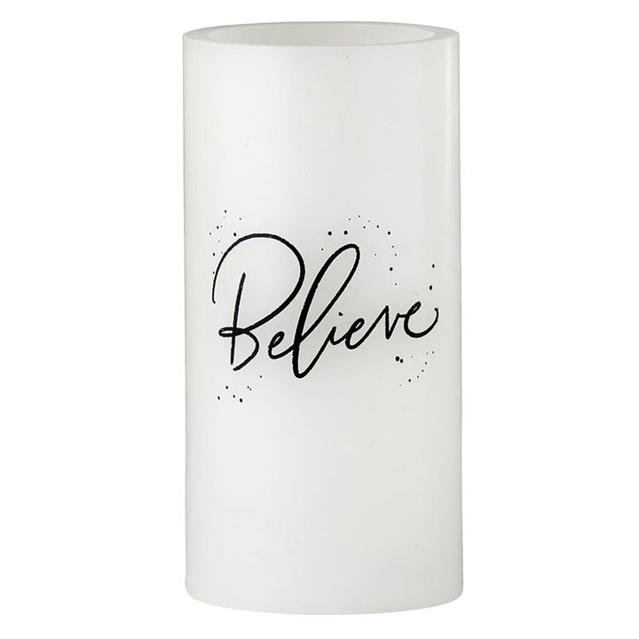 LED Candle MED - Believe