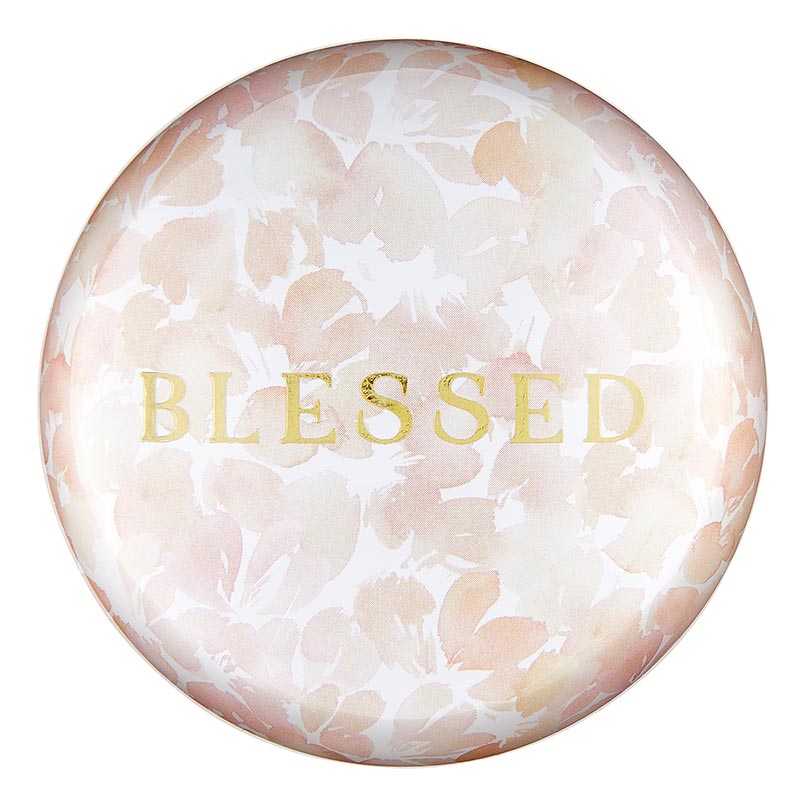Glass Paperweight Dome-Blessed