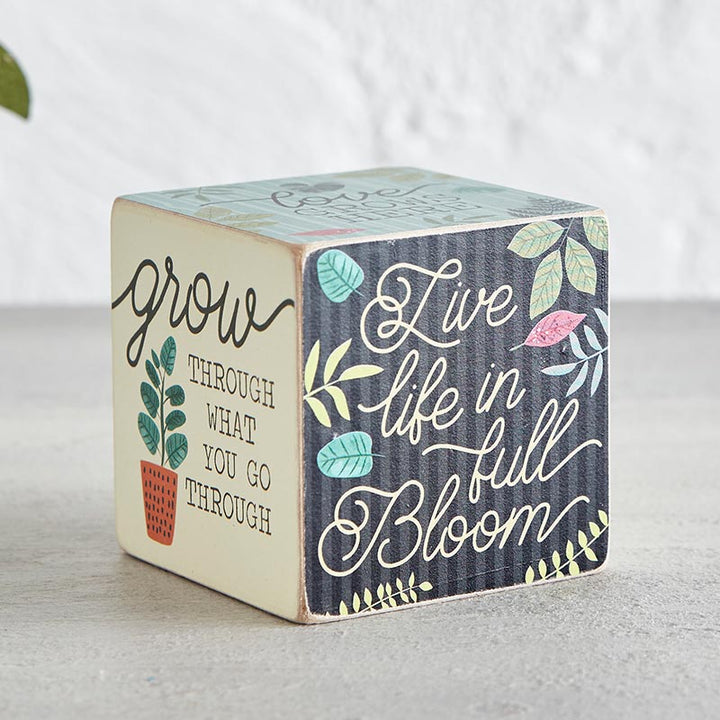 Quote Cube - Full Bloom