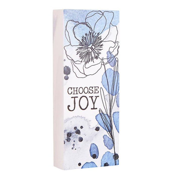 Tabletop Décor Vertical Block - Choose Joy
