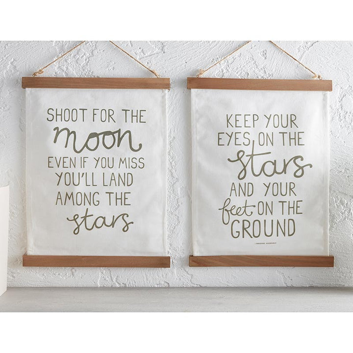 Wall Décor - Framed Canvas Banner - The Stars