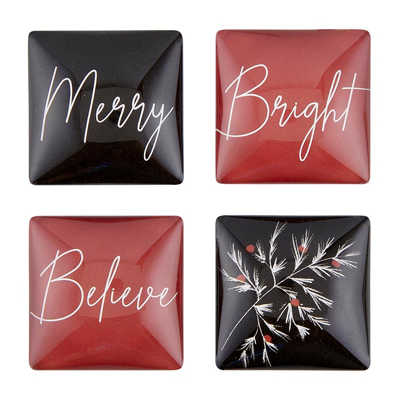 Magnet Set/4  - Merry and Bright