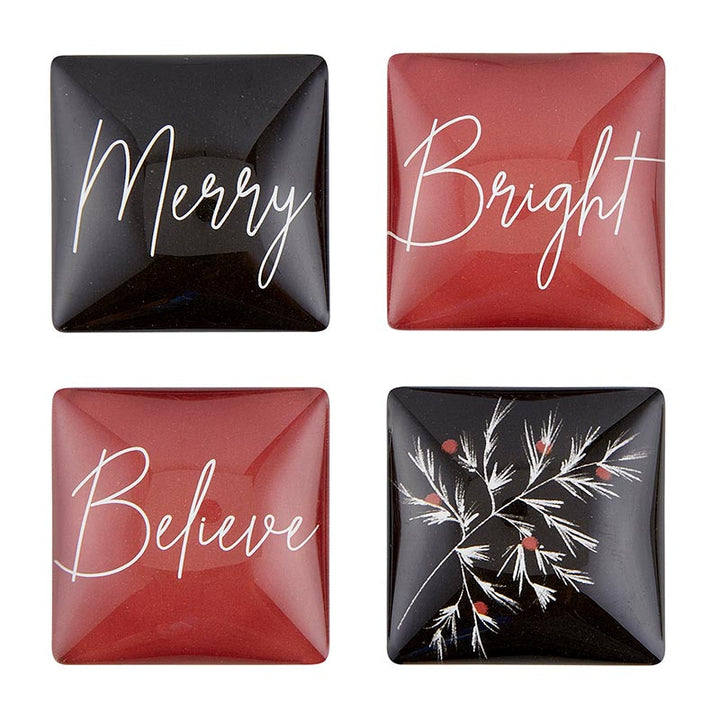 Magnet Set/4  - Merry and Bright