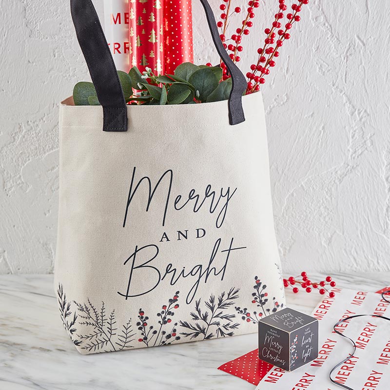 Canvas Tote - Merry