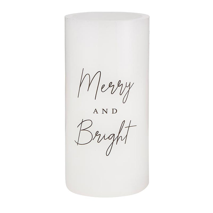 LED Candle MED  - Merry