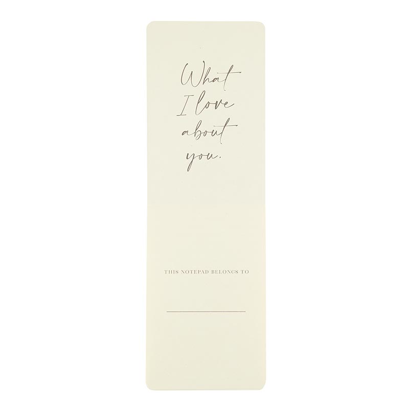 Coptic Notepad - Love About You