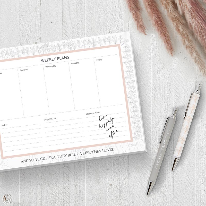 Weekly Planner - And so Together