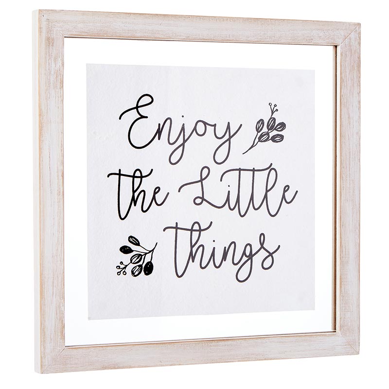 Framed Wall Art - Enjoy The