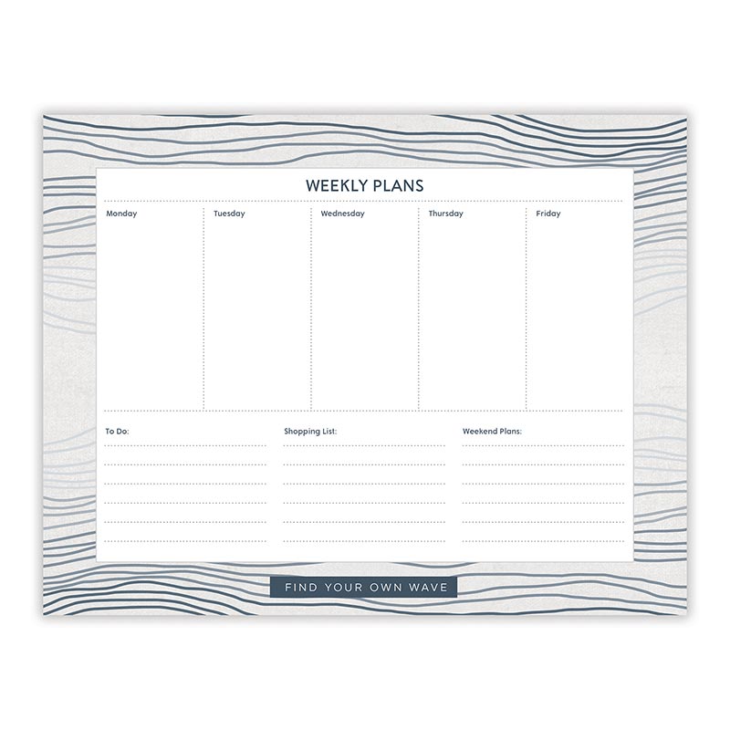 Weekly Planner - Own Wave