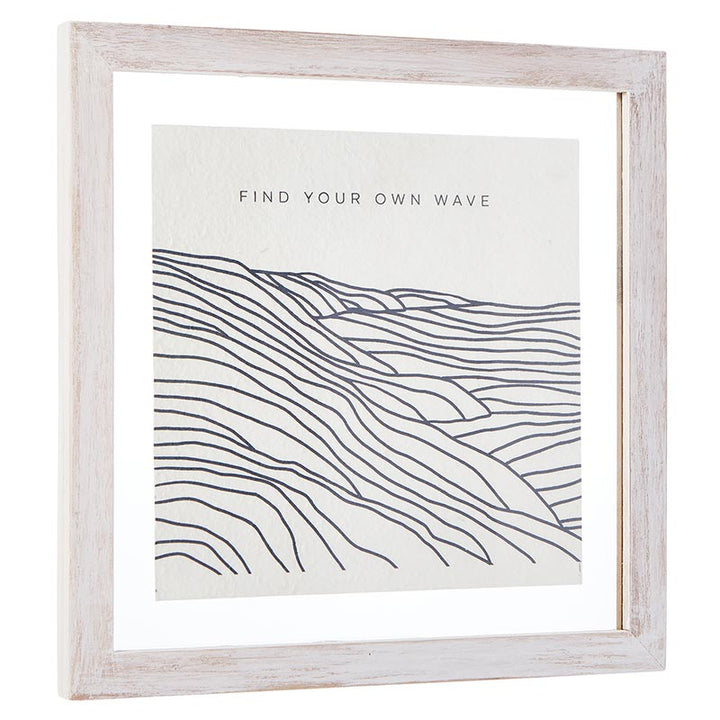 Framed Wall Art - Own Wave