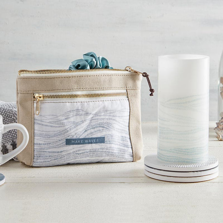 Canvas Pouch - Make Waves