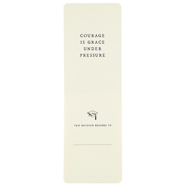 Coptic Notepad - Courage Is