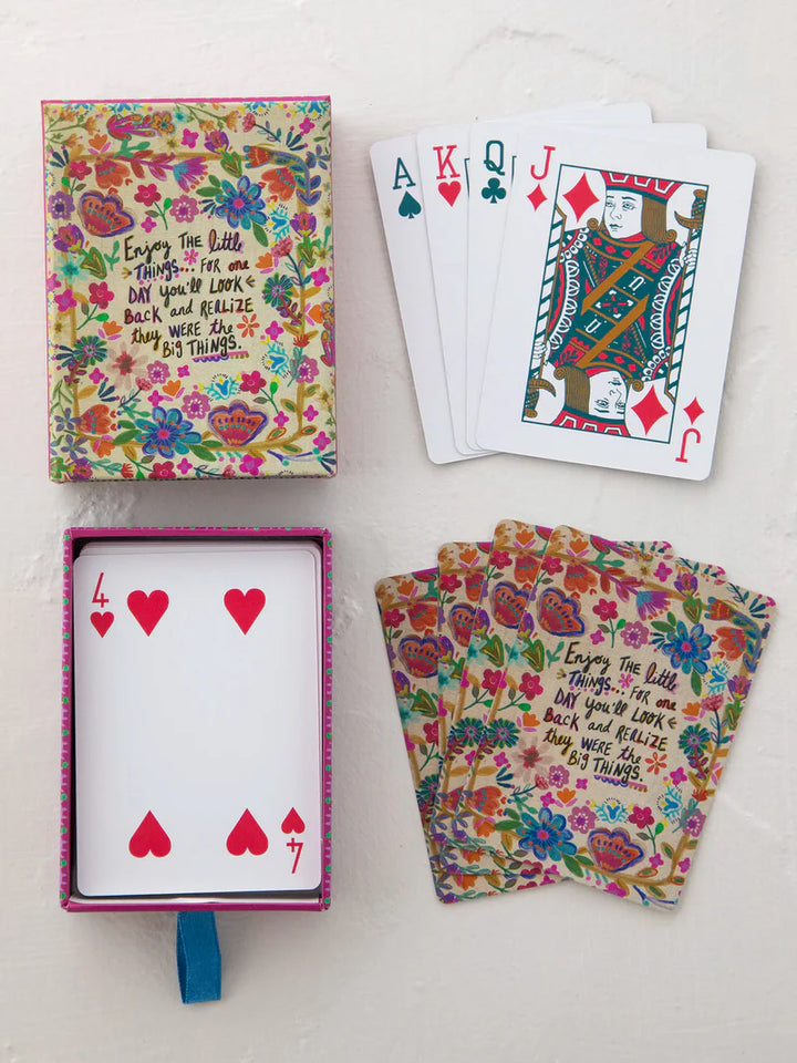 Playing Cards - Cream Enjoy The Little Things