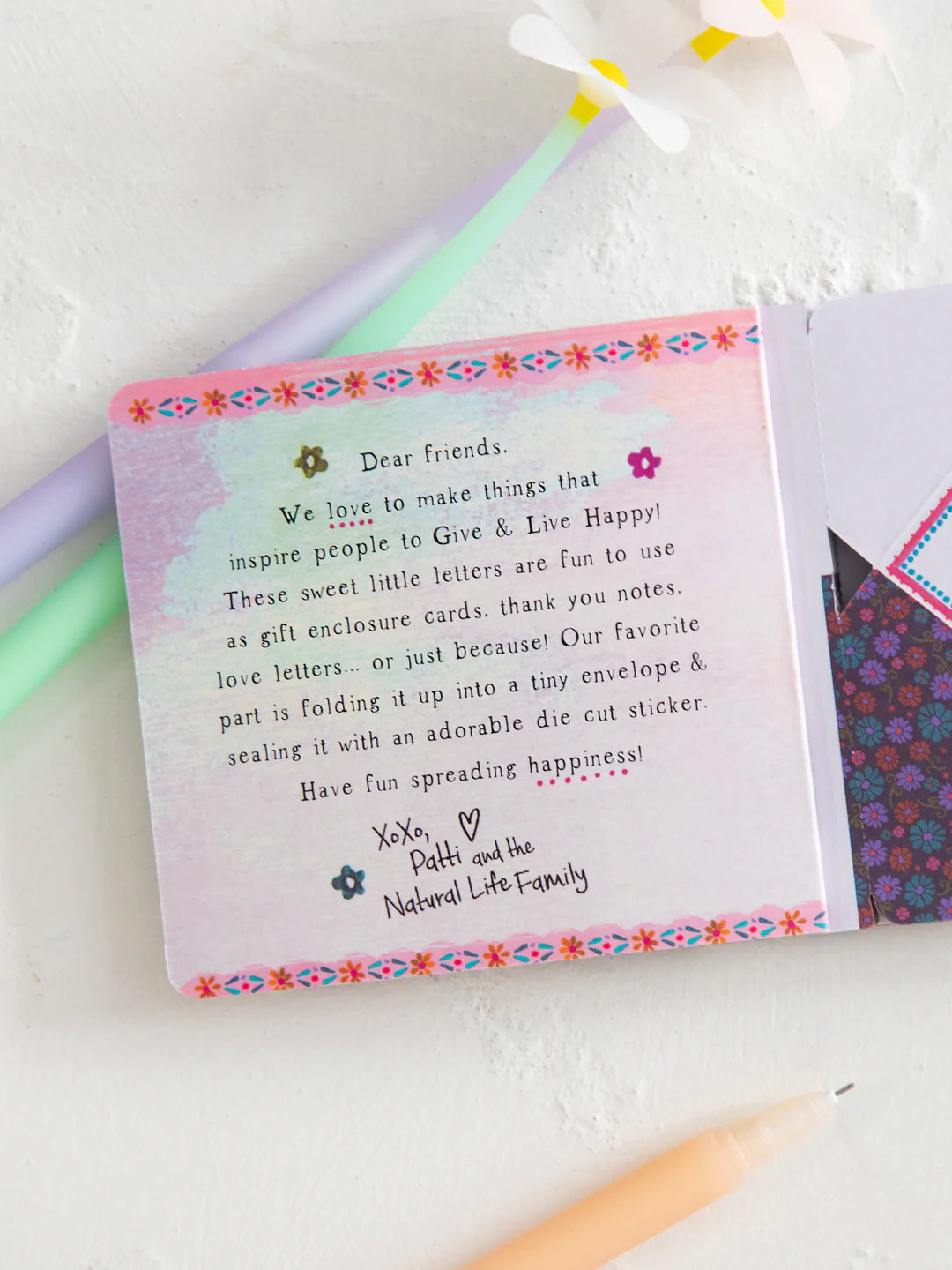 LITTLE ENVELOPE NOTES