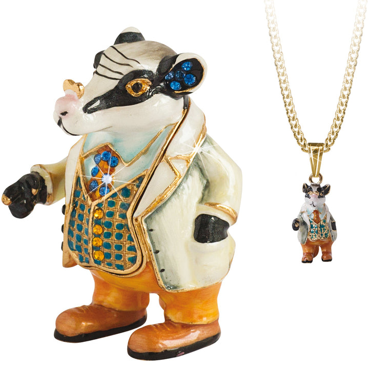 Cloisonné Collectible Wind In The Willows Badger
