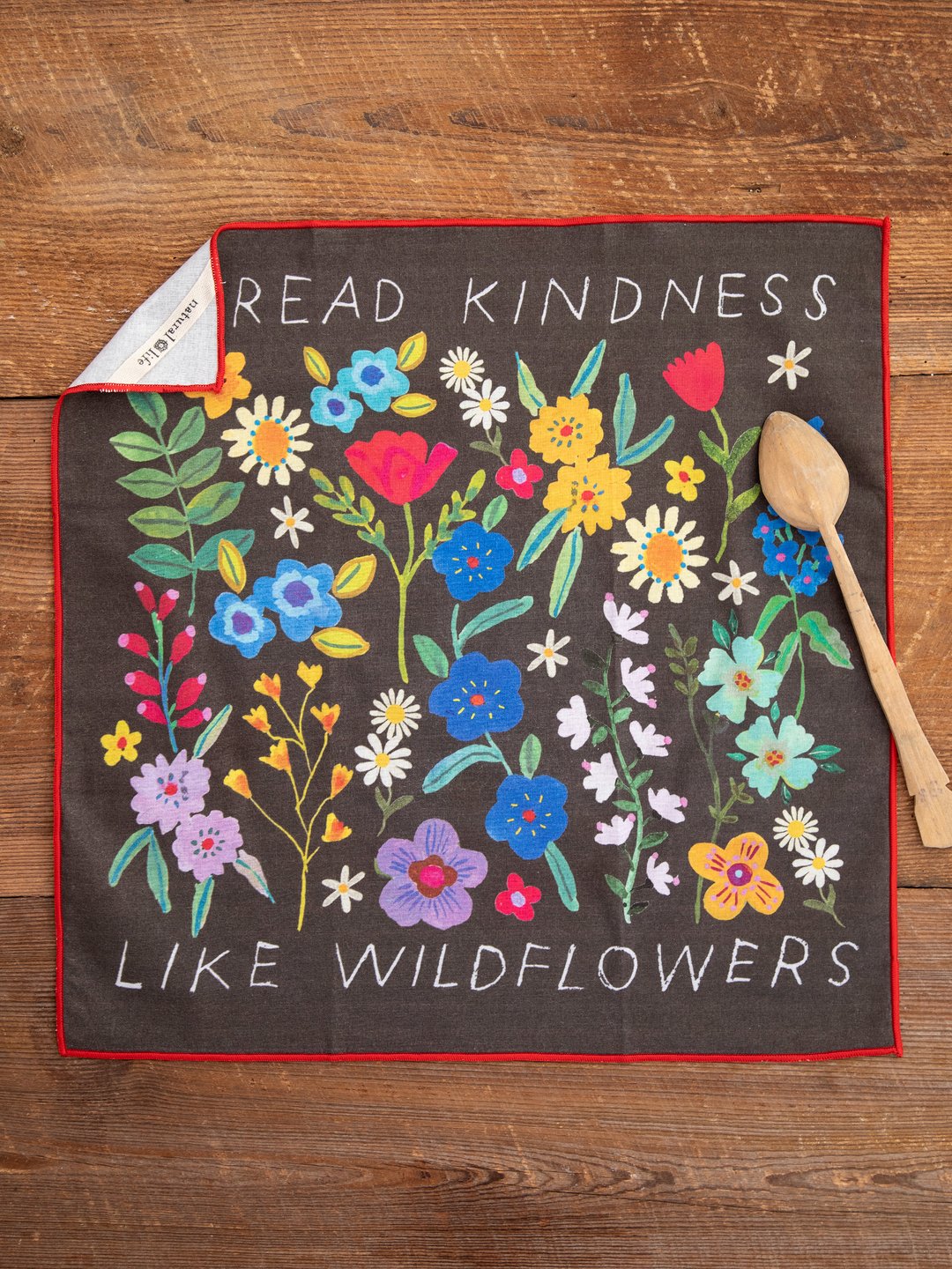 COTTON DISH TOWEL SPREAD KINDNESS