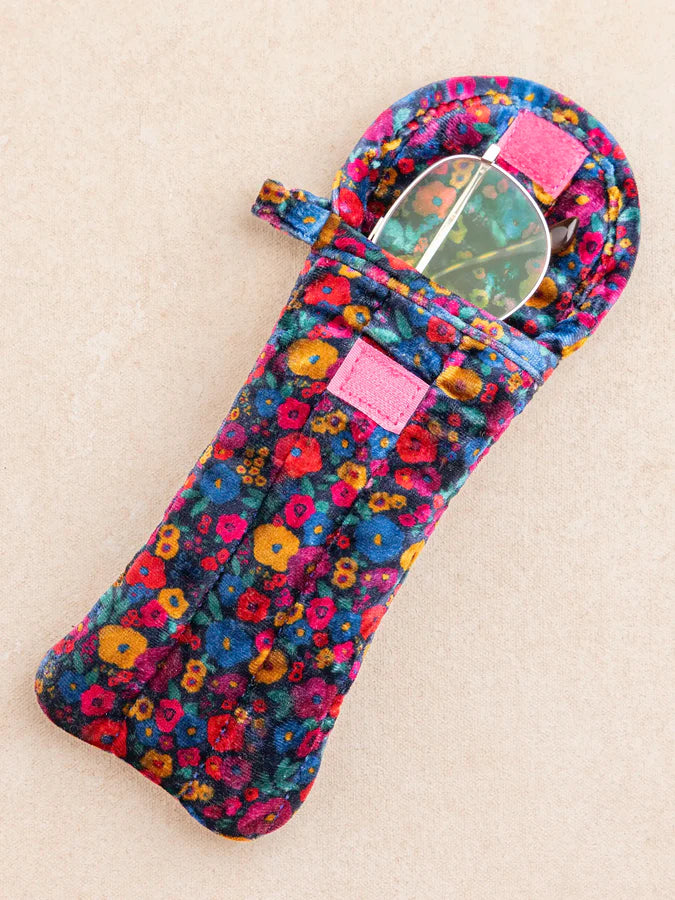 Velvet Puffy Glasses Case