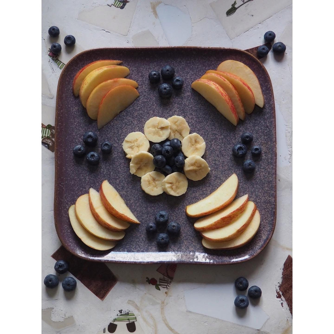 DINNERPLATE STONEWARE LAVENDER 26.5CM