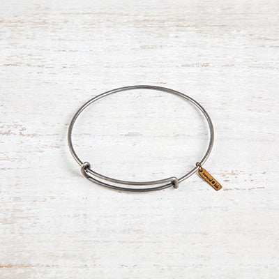 BRACELET ADJUST GUNMETAL JUNK MARKET