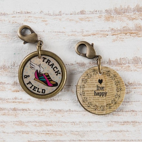 CHARM VINTGE HOBBY JUNK MARKET TRACK - Charms & Tokens | Artisanal ...