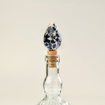 BOTTLE STOPPER TEARDROP BLUE LIFE