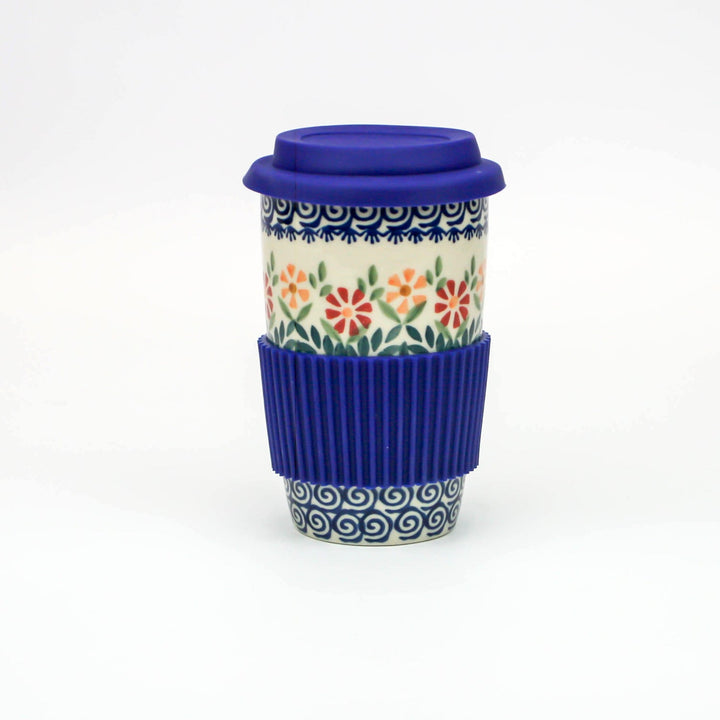 TRAVEL MUG SPRING SWIRL