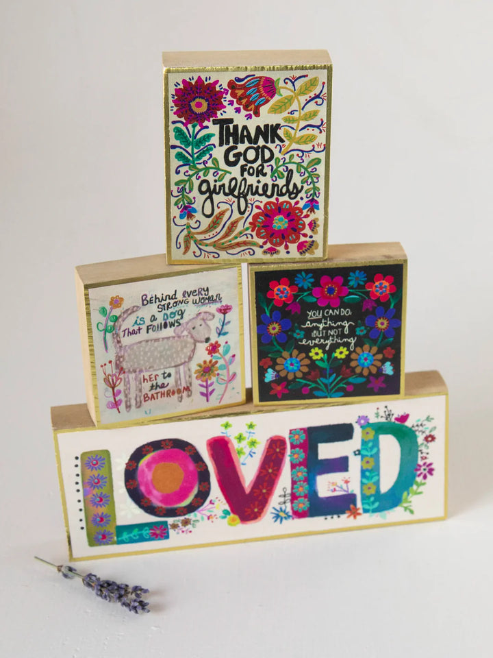 Tiny Block Keepsake - Girlfriends
