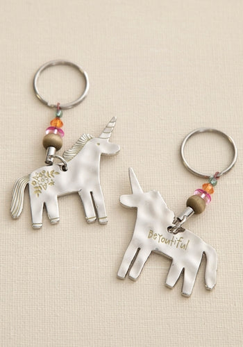 KEYCHAIN TOKEN UNICORN BEYOUTIFUL