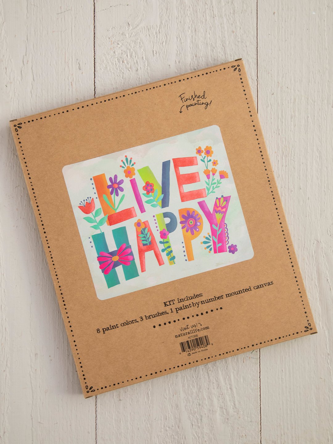 PAINT BY NUMBER LIVE HAPPY