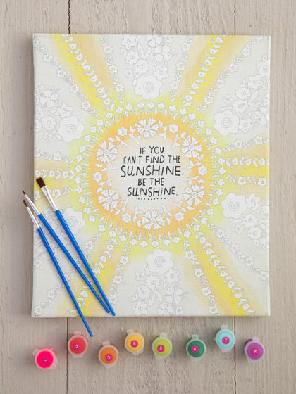PAINT BY NUMBER SUNSHINE