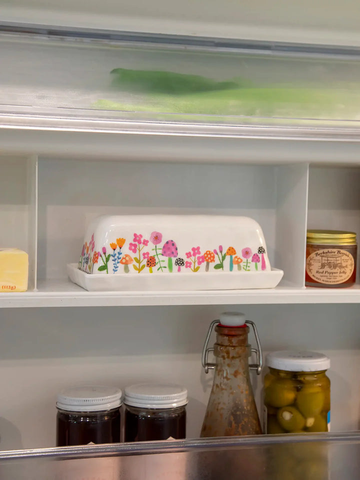 Butter Dish - Mushroom