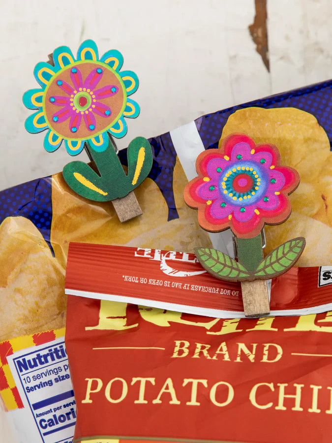 Magnet Bag Clips - Flower
