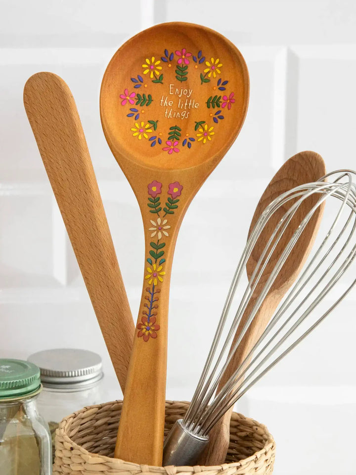 Wooden Spoon - Folk Flower